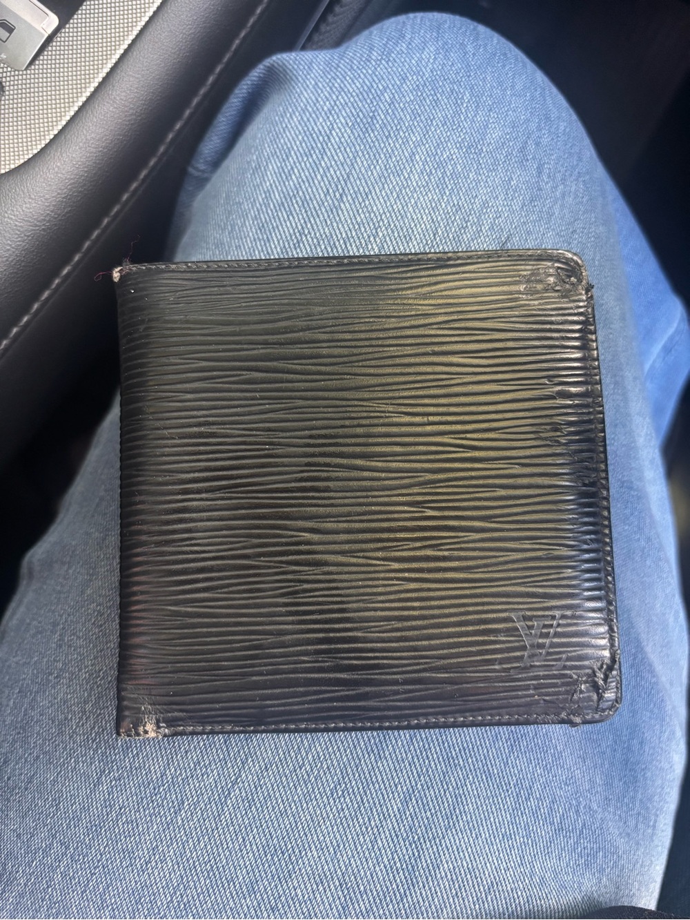 Project Mens Louis Vuitton Epi Black Wallet
